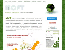 Tablet Screenshot of mopt.org.pt